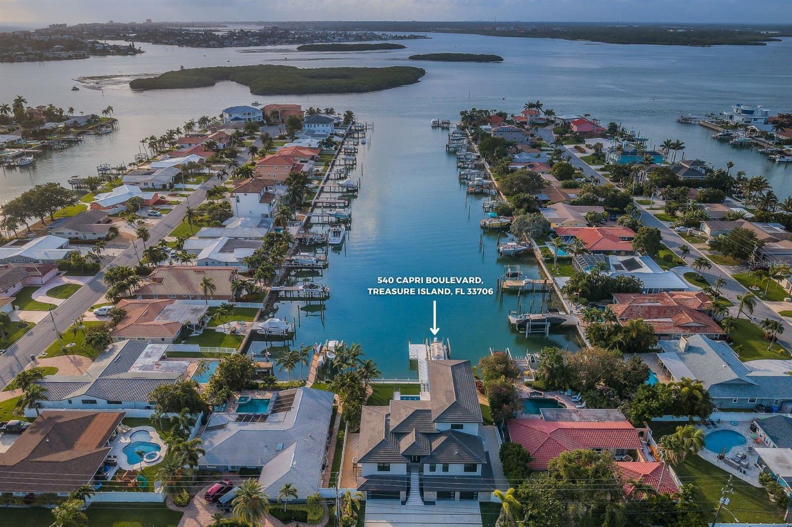 Property Photo: 540 Capri Boulevard FL 33706