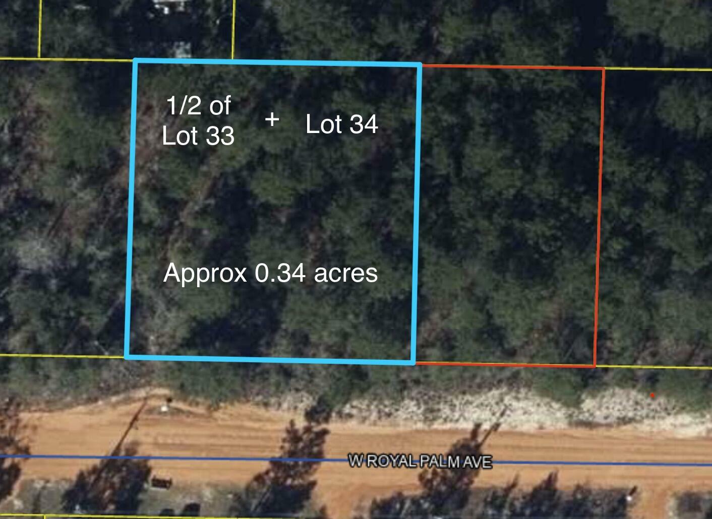 Property Photo:  1.5 Lots W Royal Palm Avenue  FL 32433 