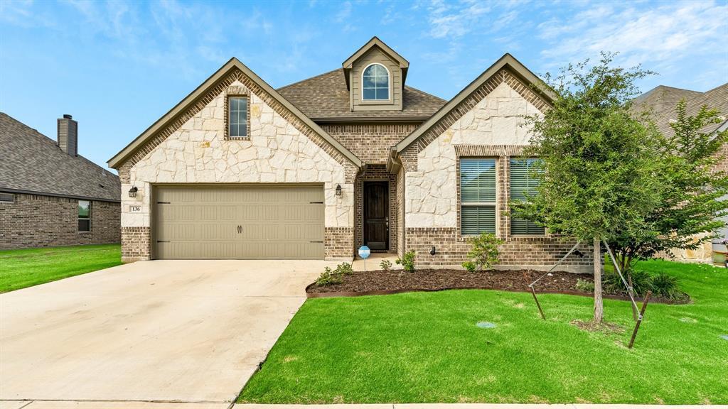 Property Photo:  136 Spring Run Drive  TX 76234 
