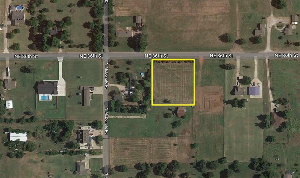 Property Photo: 000 NE 36th Street OK 73020