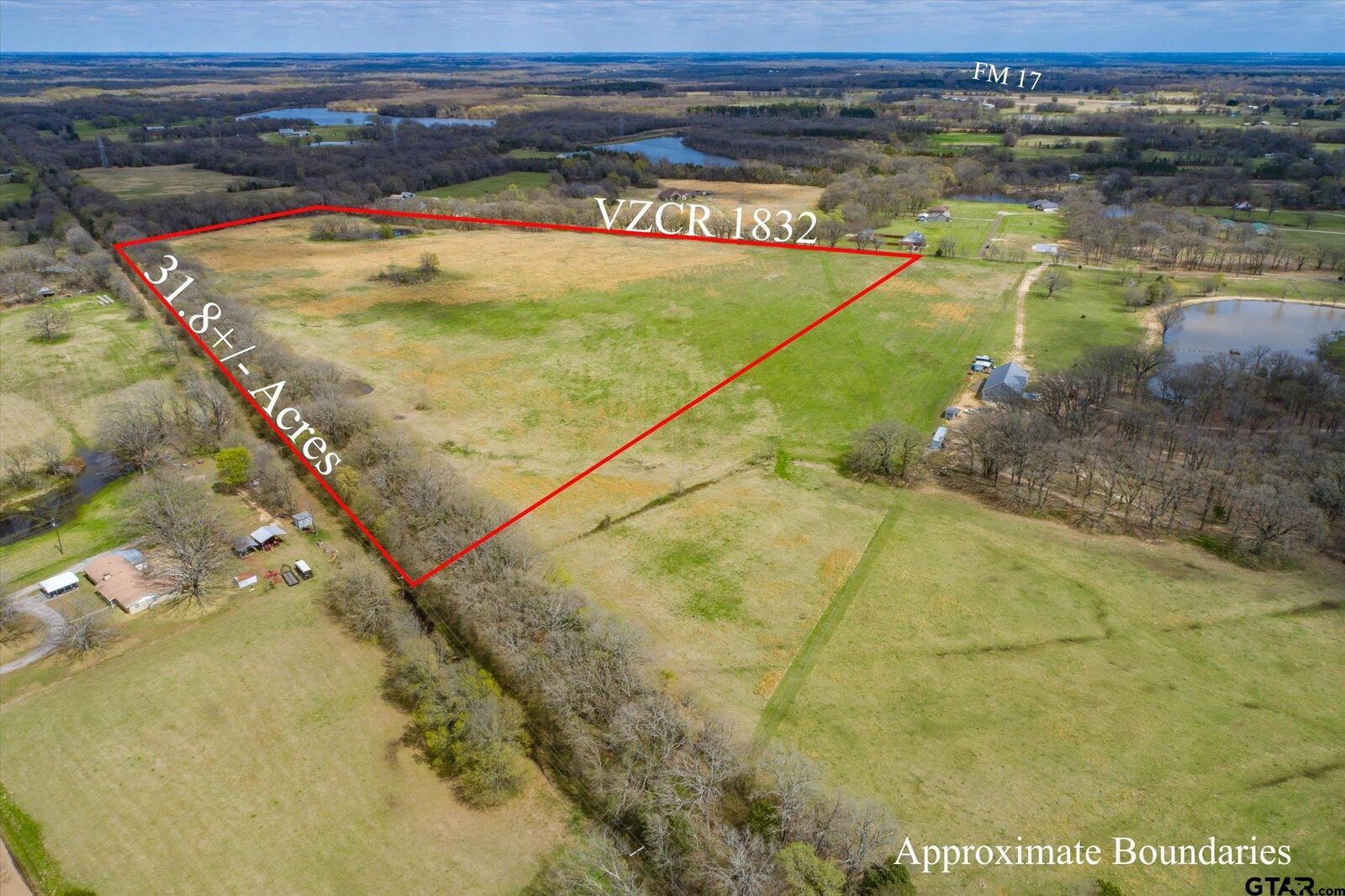 Property Photo:  Tbd Vz County Road 1832  TX 75140 