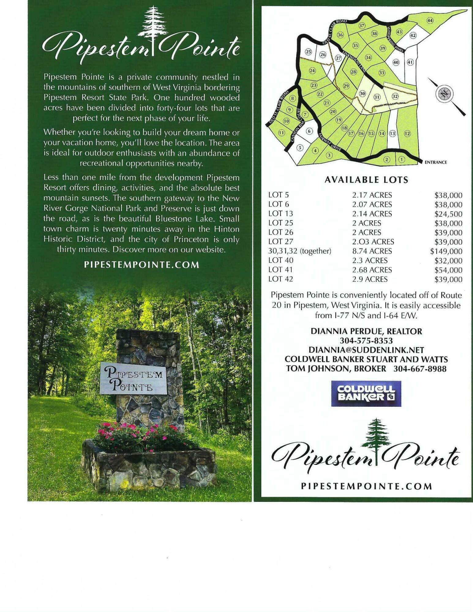 Property Photo:  Lot 25 Old St. Clair Road, Pipestem Pointe  WV 25979 