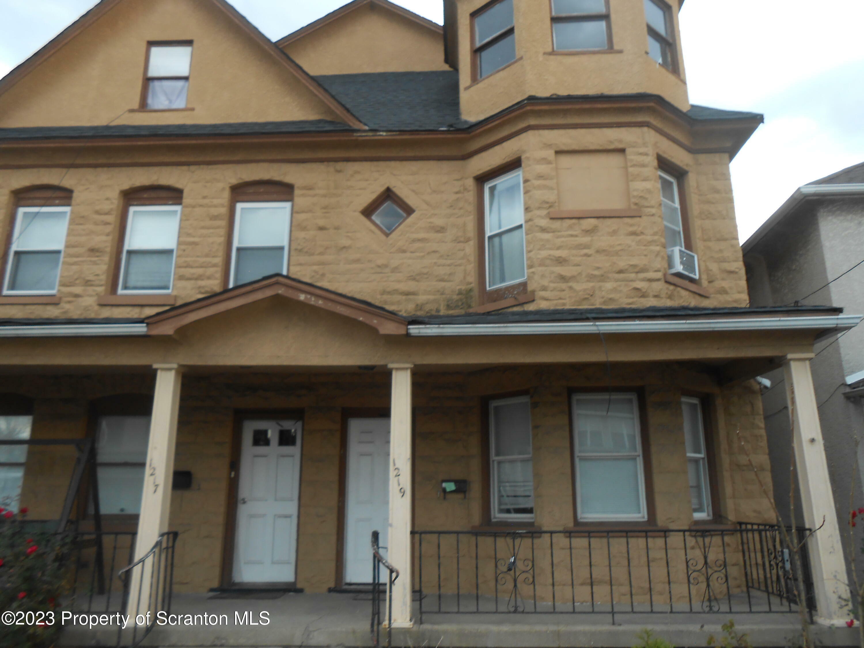 Property Photo:  1217 S 1219 Main Avenue  PA 18504 