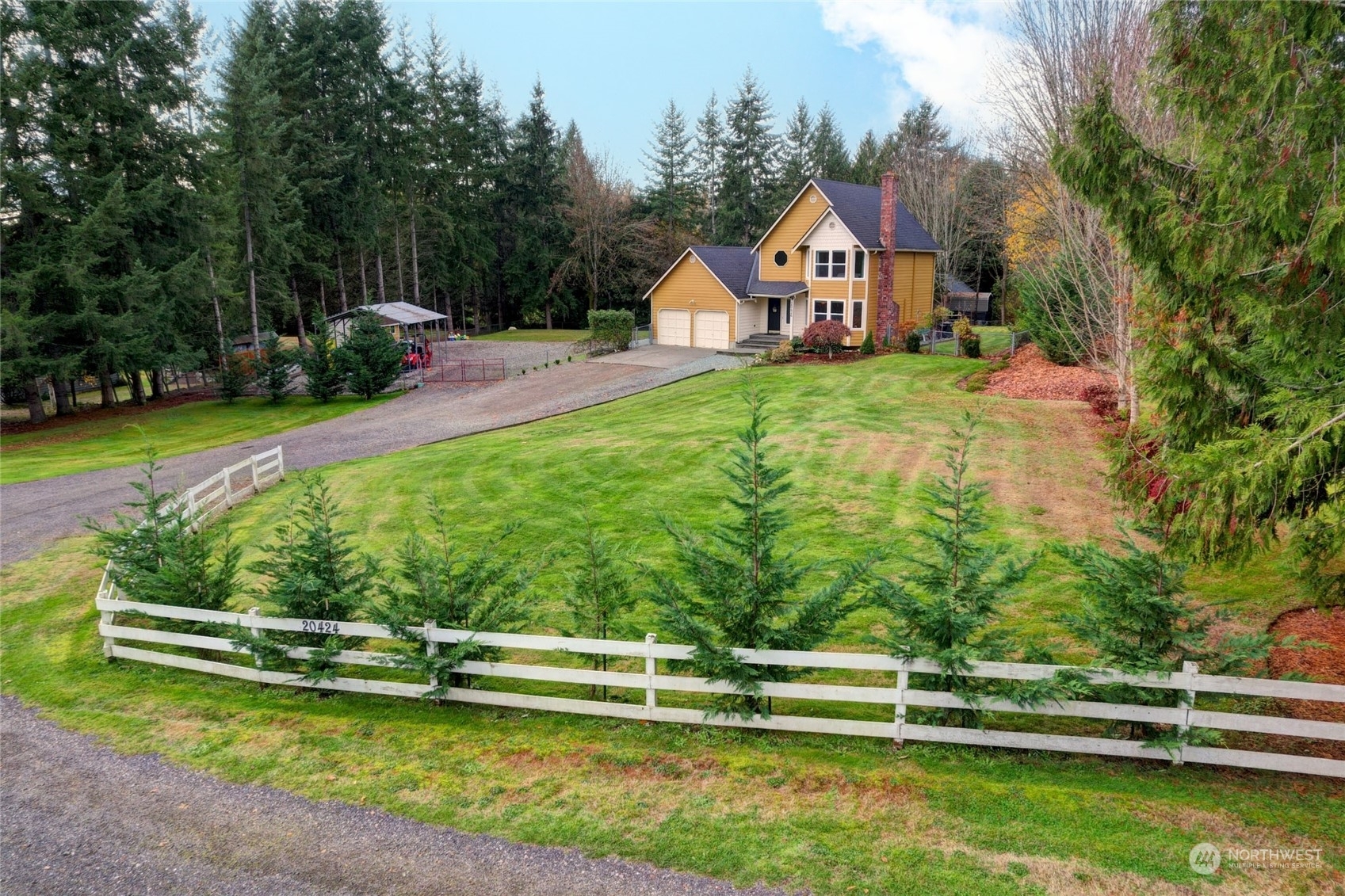 Property Photo:  20424 Brown Road  WA 98272 