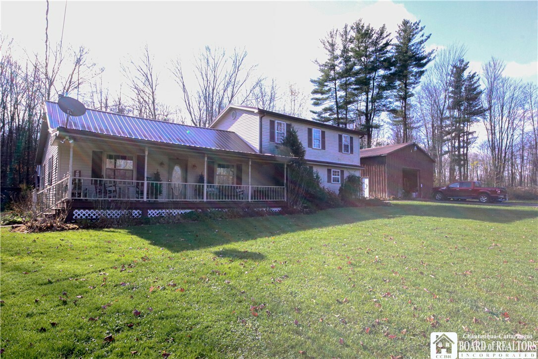 Property Photo:  4887 Kortwright Road  NY 14710 