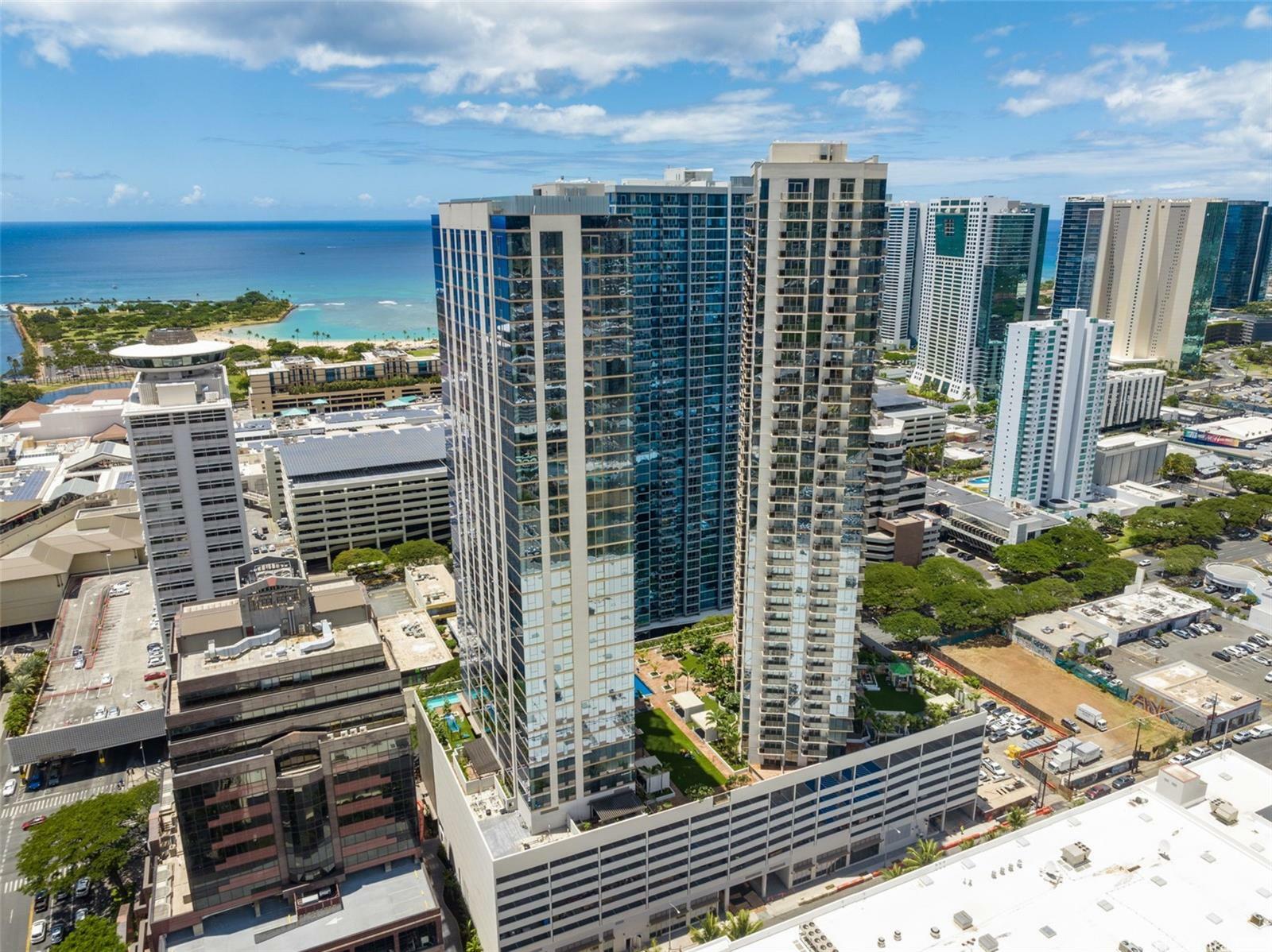 Property Photo:  1390 Kapiolani Boulevard 3502  HI 96814 