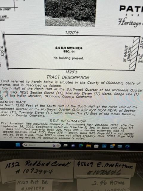 Property Photo:  0000 S Harrah Road  OK 73045 