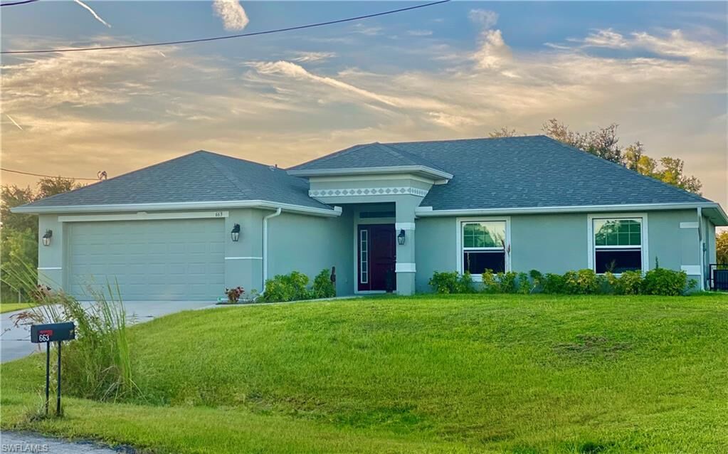 Property Photo: 663 Mirror Lakes Ct FL 33974