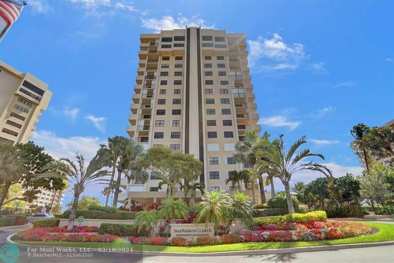 Property Photo:  5000 N Ocean Blvd 1403  FL 33308 