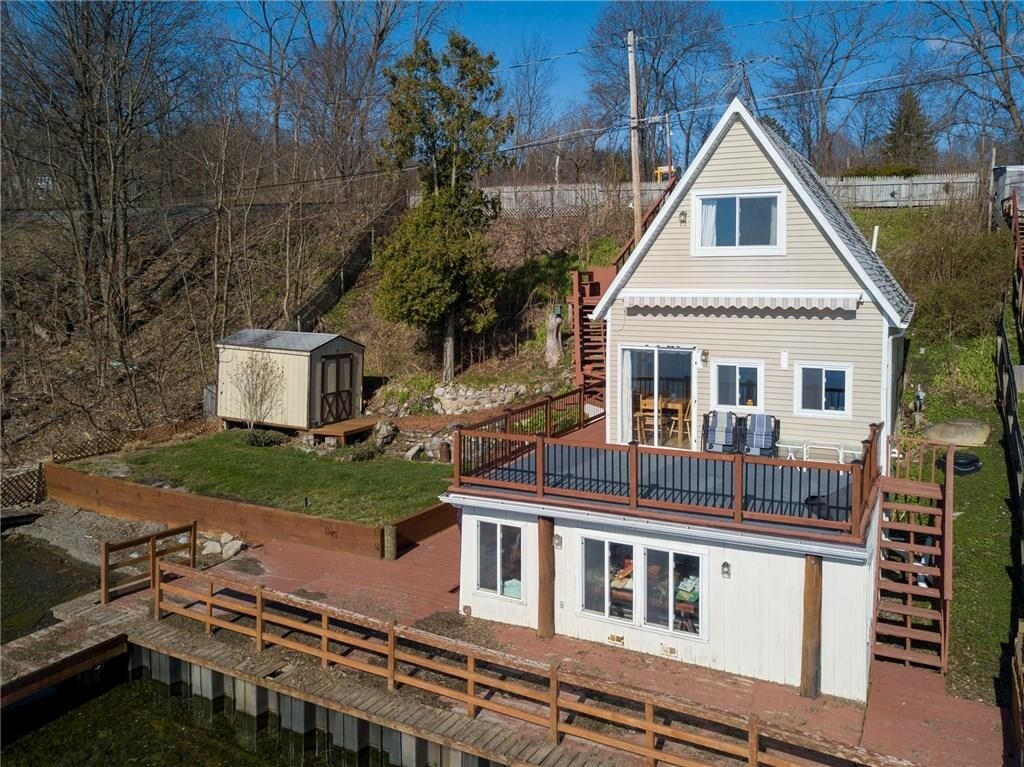 Property Photo:  4691 Whites Point  NY 14456 