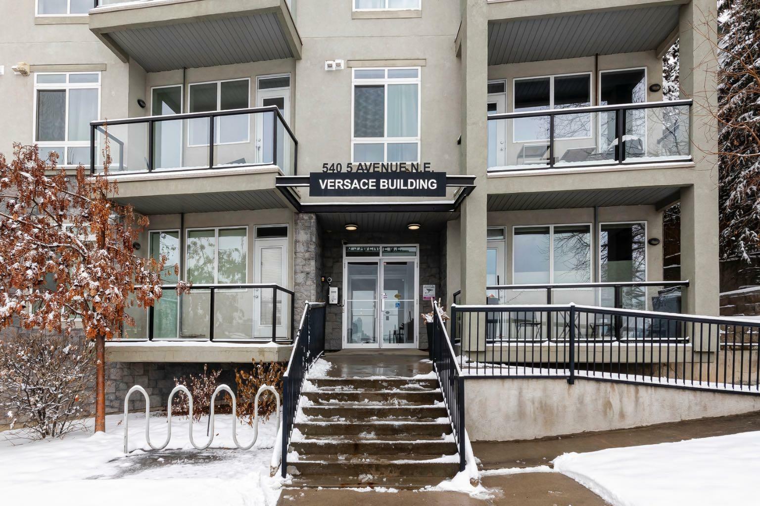 Property Photo: 105, 540 5 Avenue NE 105 AB T2E 0L2