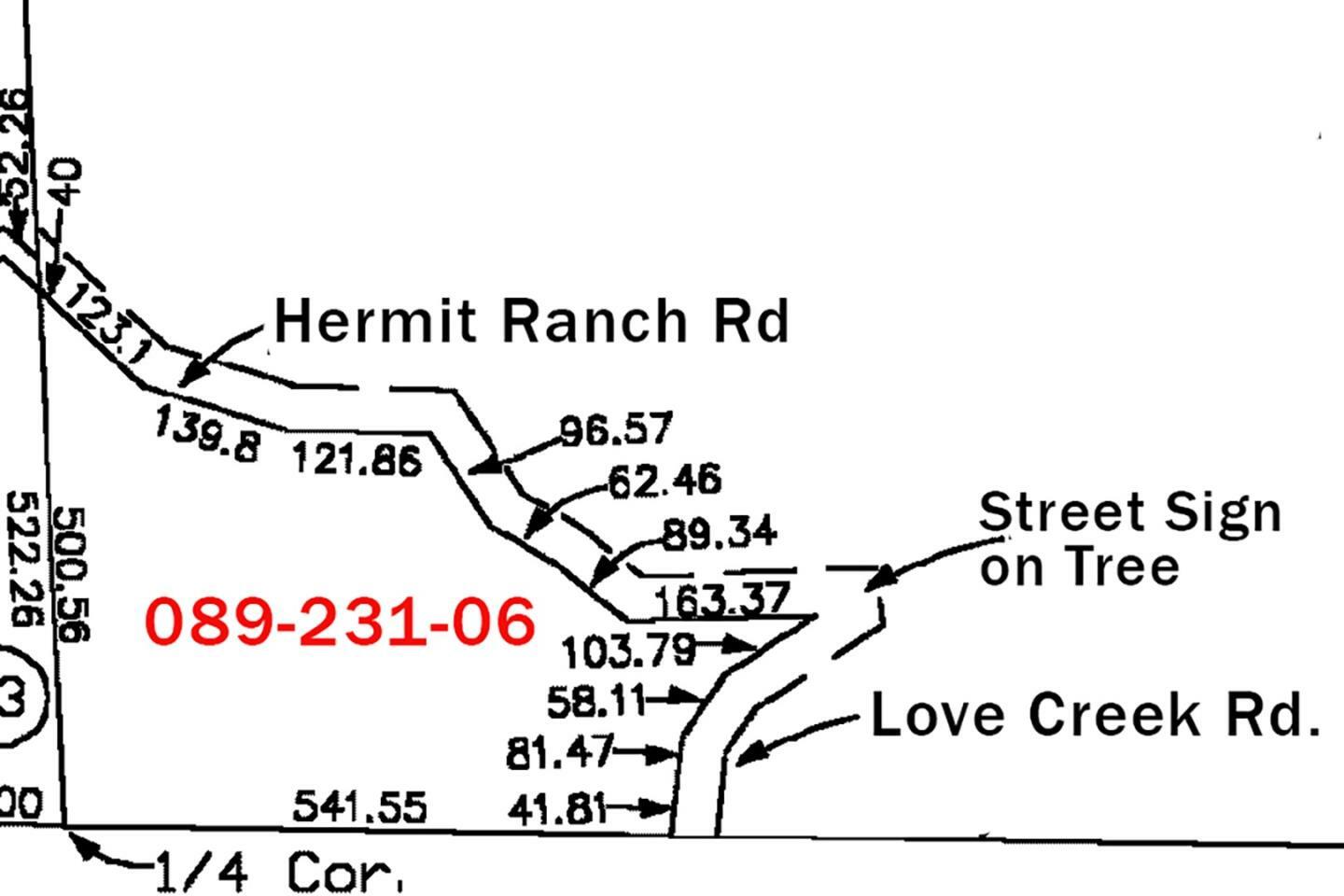 Property Photo:  0 Hermit Ranch Road  CA 95005 