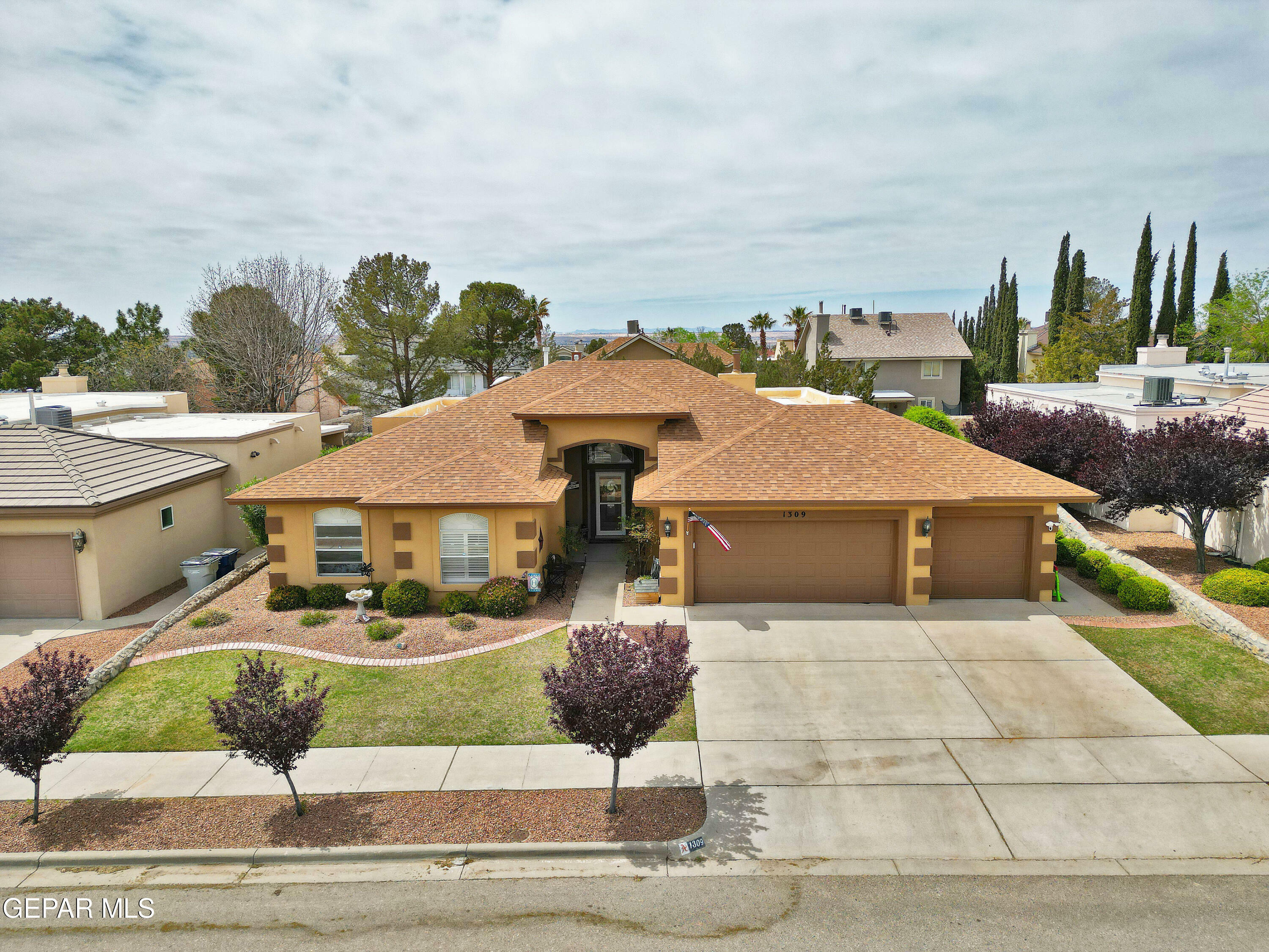 Property Photo:  1309 Desert Canyon Drive  TX 79912 