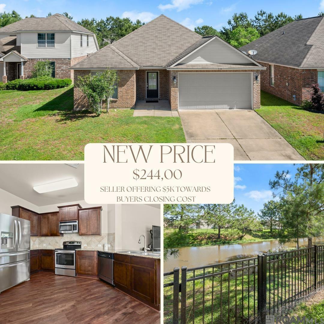 Property Photo:  10589 Dodger Dr  LA 70726 