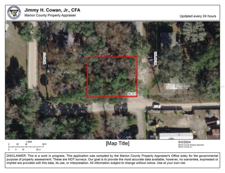 Property Photo: 0 NE 167th Terrace FL 34488