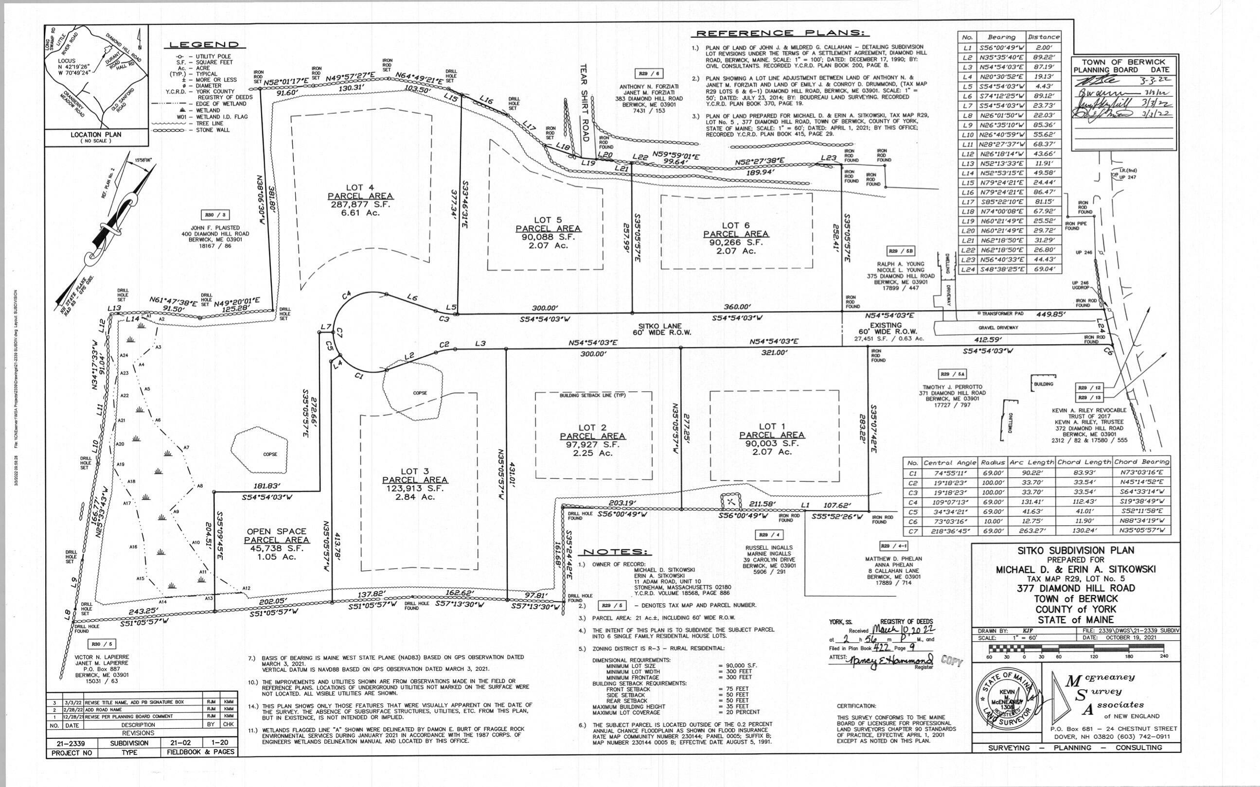 Property Photo:  Lot 3 Sitko Lane  ME 03901 