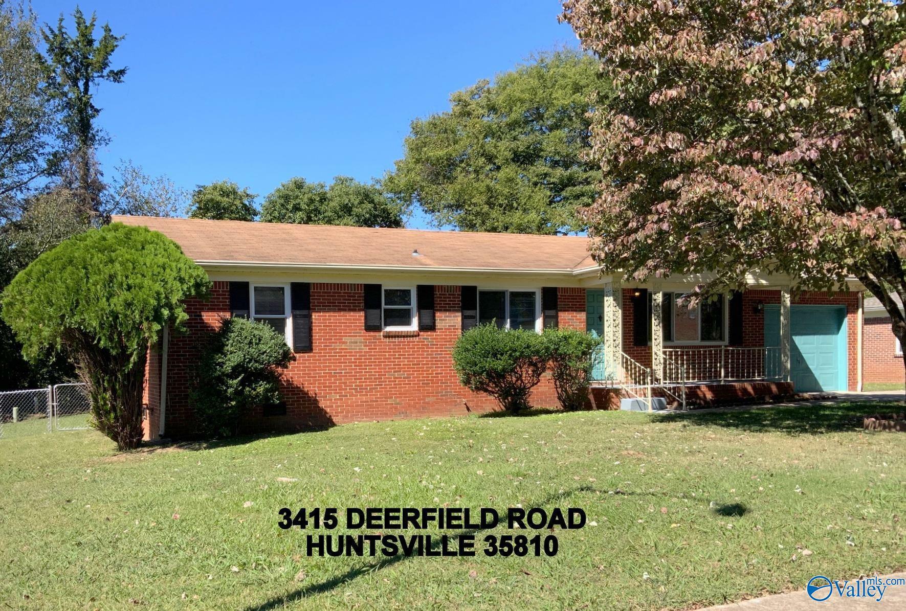 Property Photo:  3415 Deerfield Road NW  AL 35810 