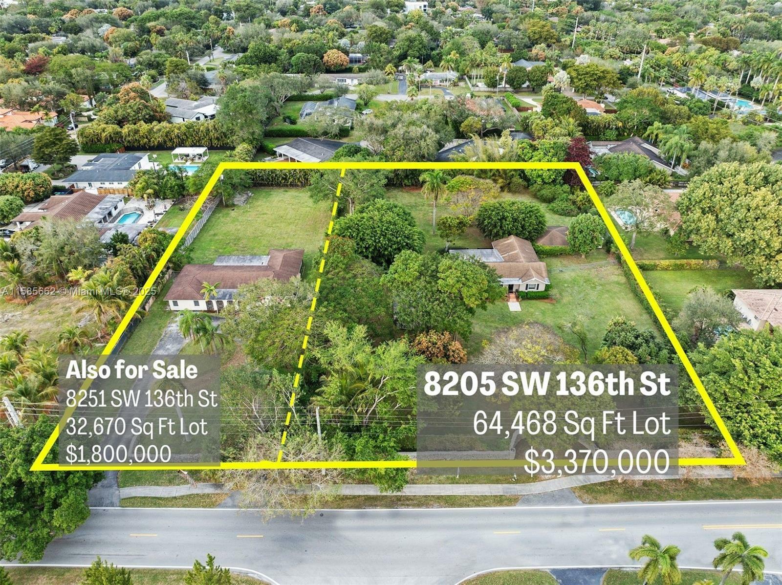 Property Photo: 8205 SW 136th St FL 33156