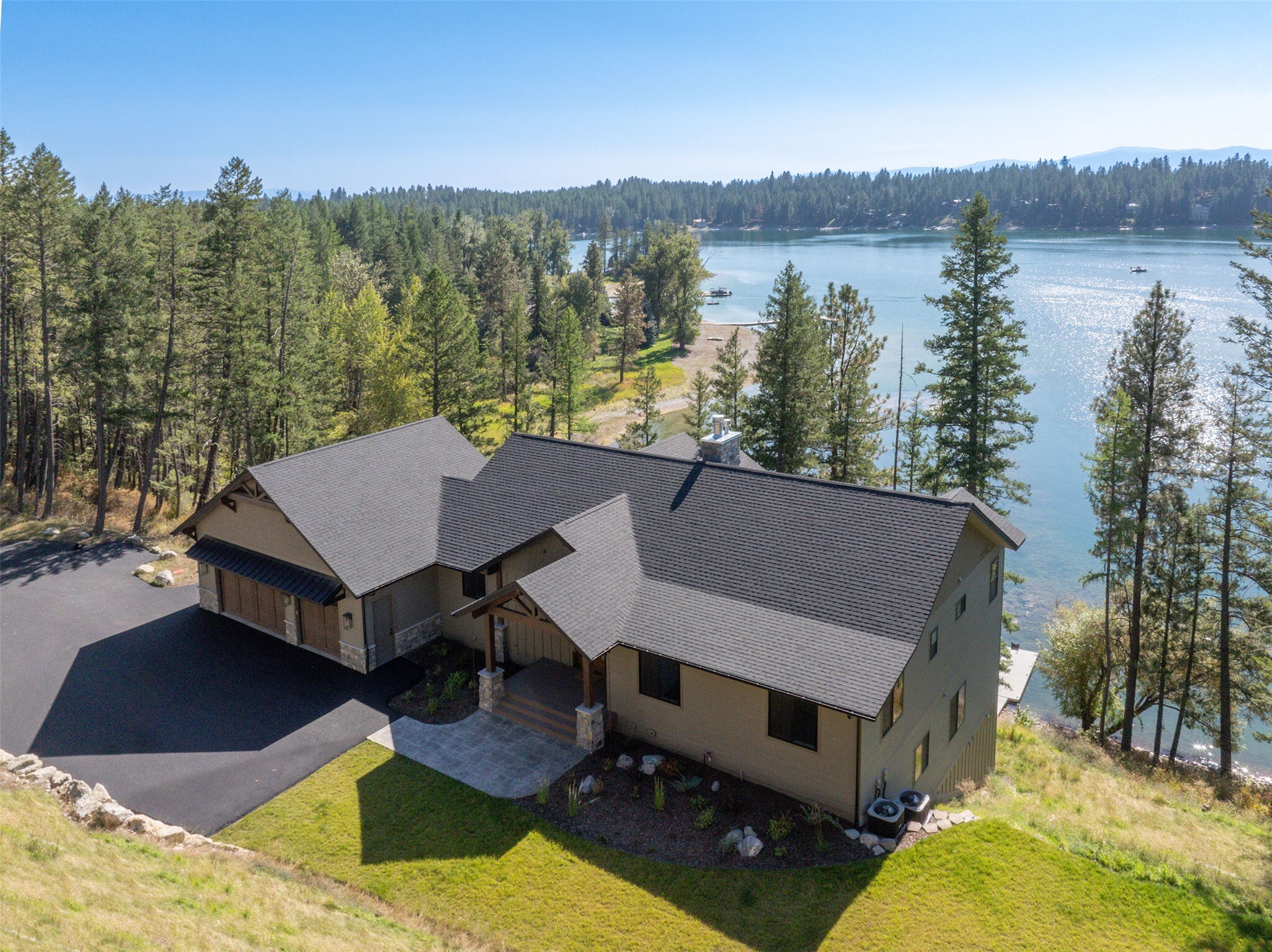 Property Photo: 198 Blaine Lakeshore Drive MT 59901
