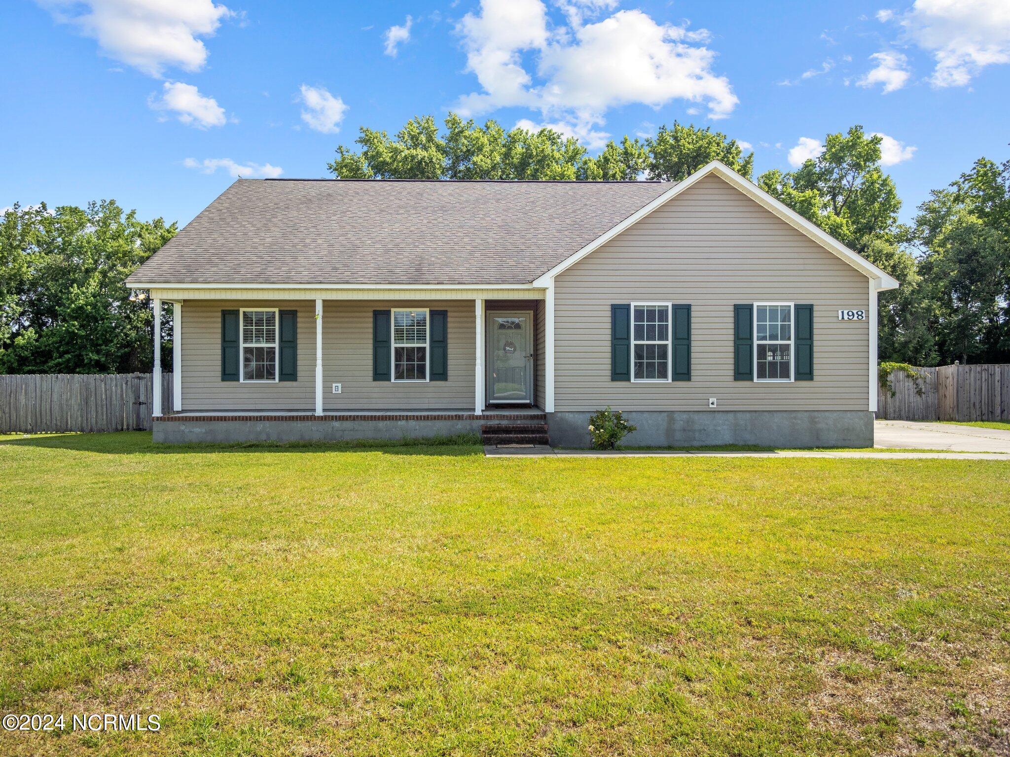 Property Photo:  198 Christy Drive  NC 28518 