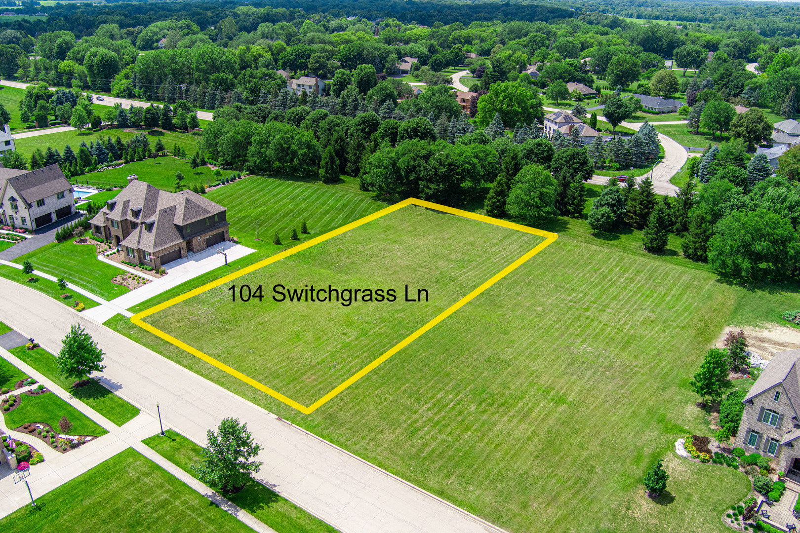 Property Photo:  Lot 104 Switchgrass Lane  IL 60175 