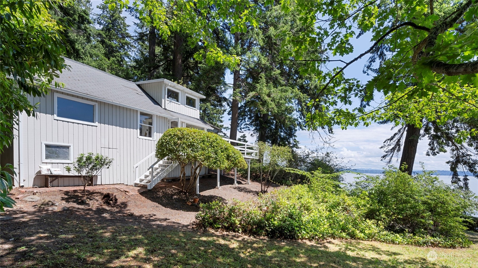 Property Photo:  11075 NE South Beach Drive  WA 98110 