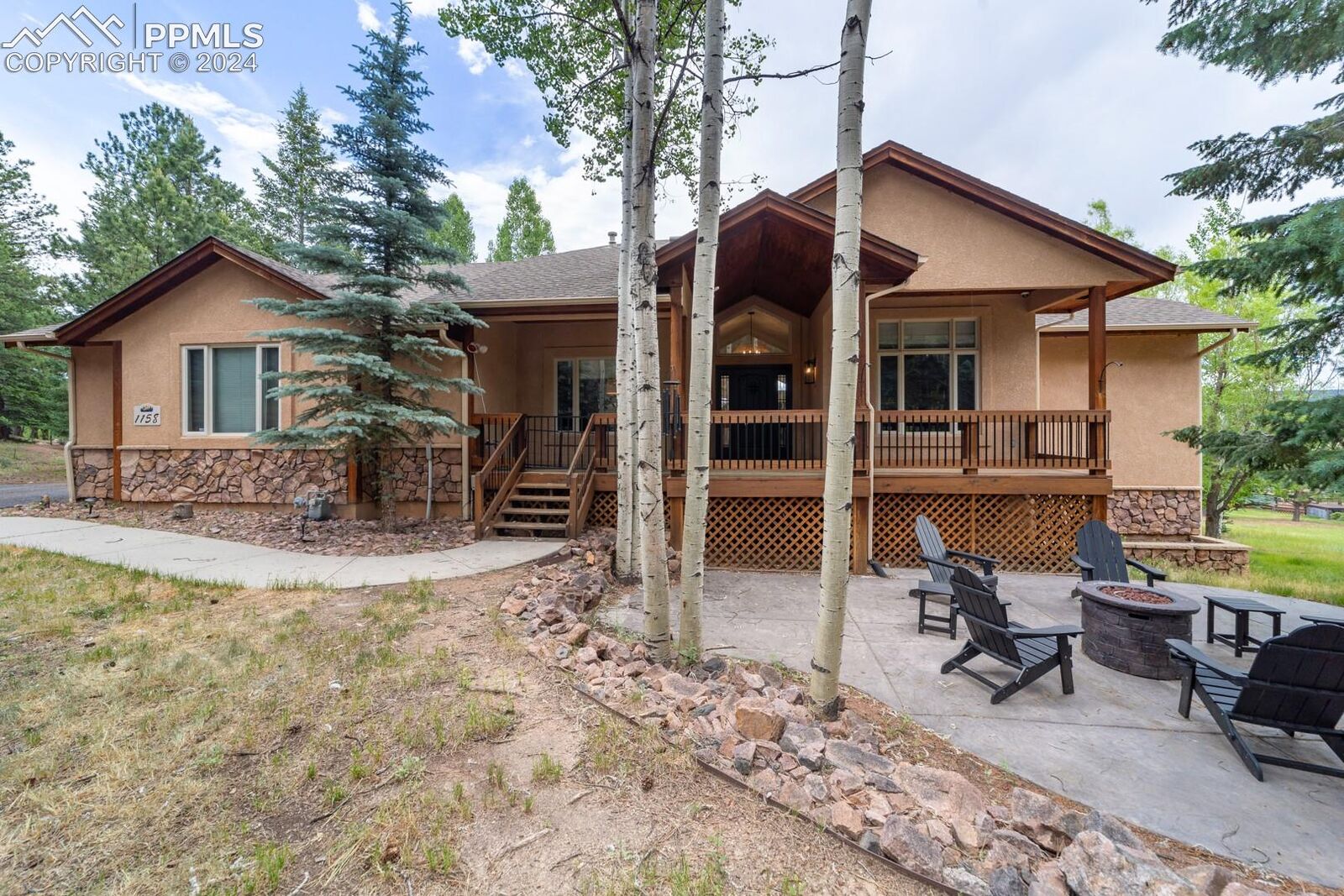 Property Photo:  1158 Windflower Lane  CO 80863 