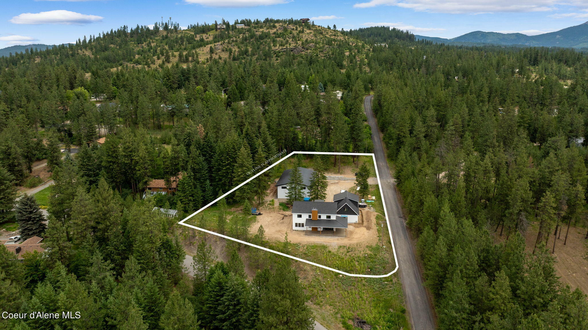 Property Photo:  9343 N Payment Peak Rd  ID 83854 