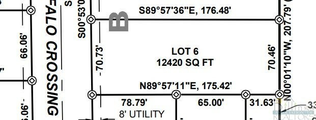 Property Photo:  Lot 6 Block 3 Buffalo Crossing Drive  MT 59106 