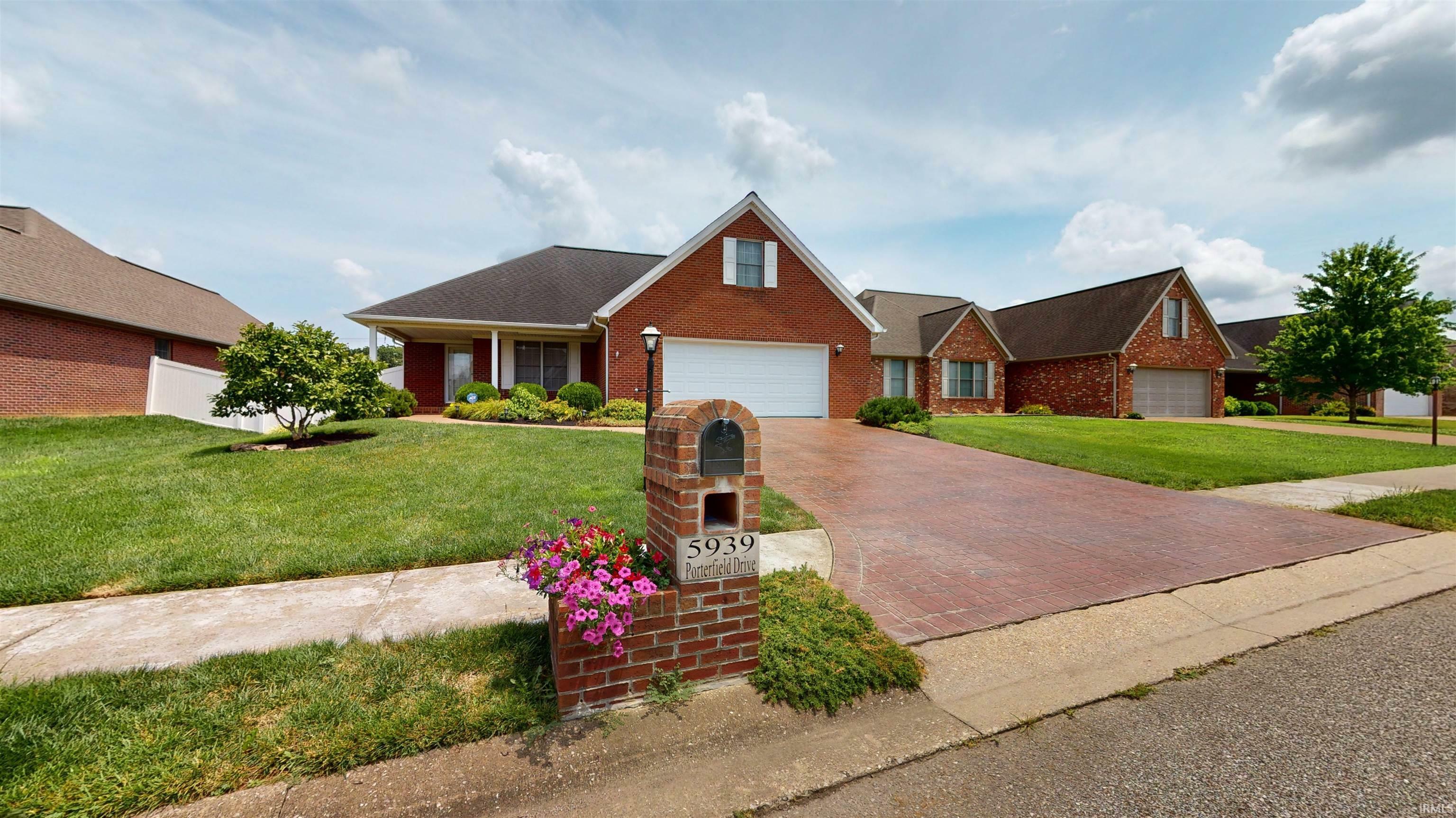 Property Photo:  5939 Porterfield Drive  IN 47711 