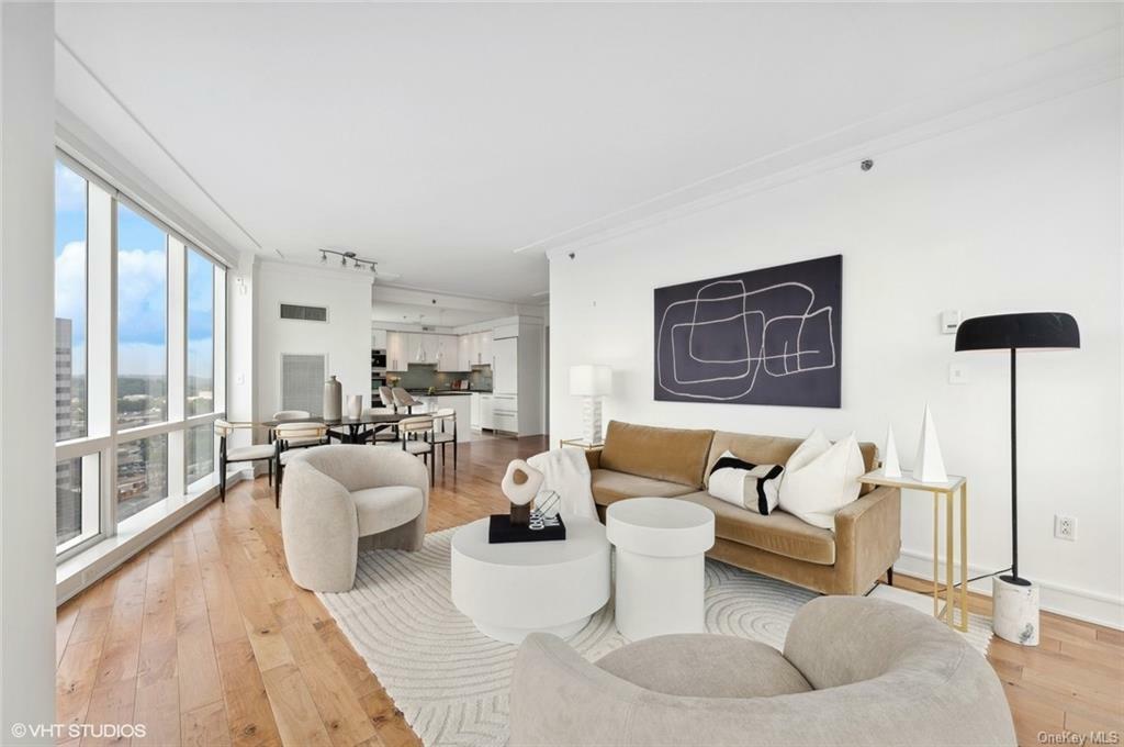 Property Photo:  1 Renaissance Square 15D  NY 10601 