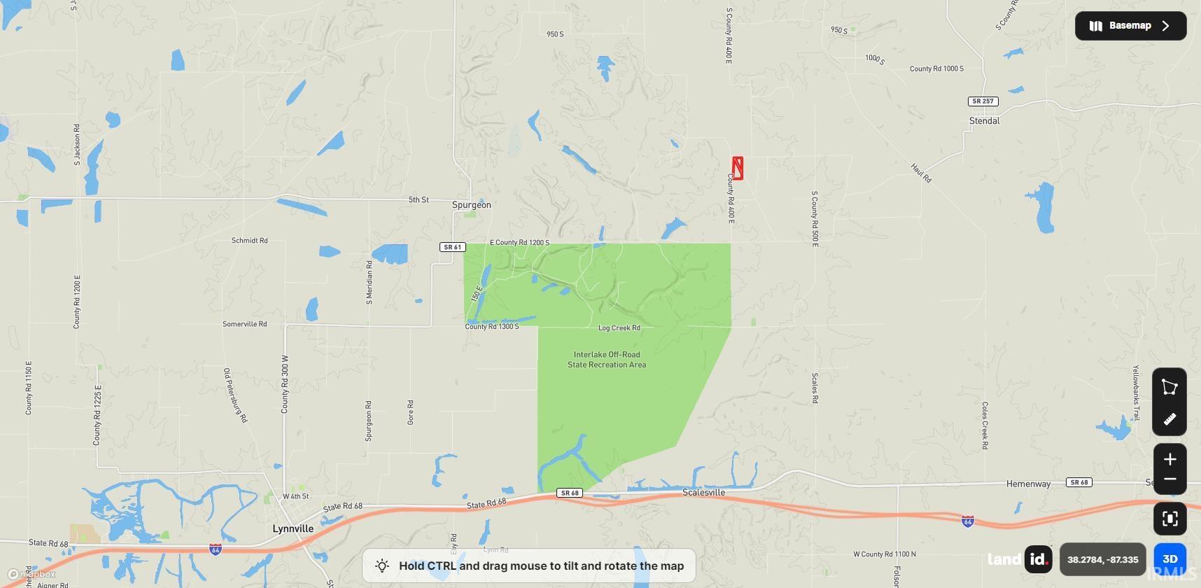 Property Photo:  Co Rd 1100 S Road  IN 47585 