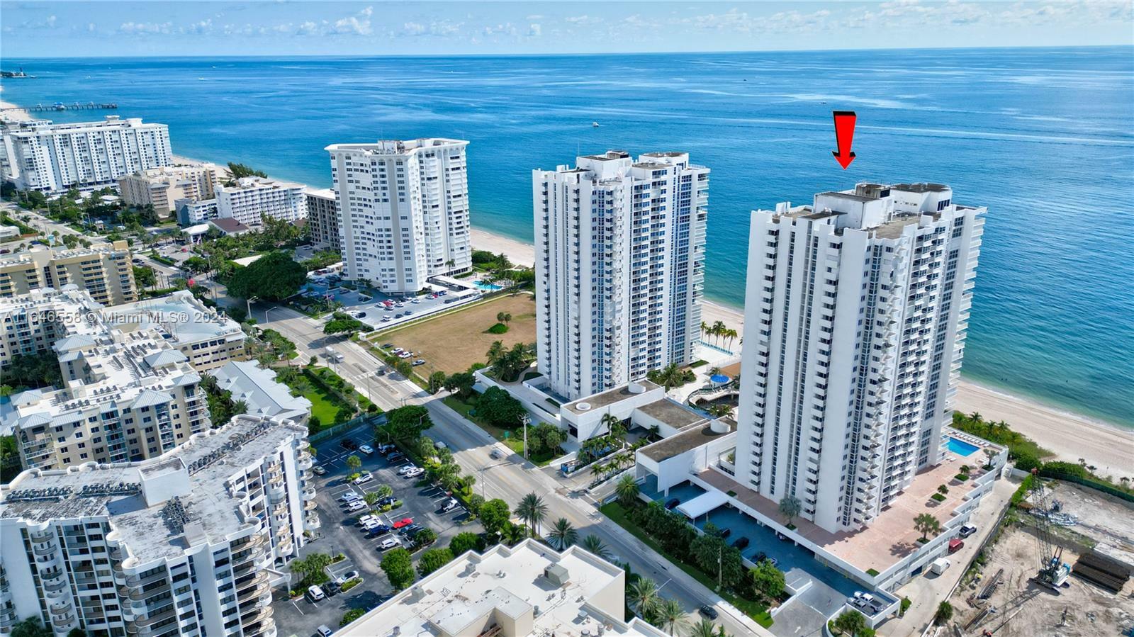 Property Photo:  1370 S Ocean Blvd 1505  FL 33062 