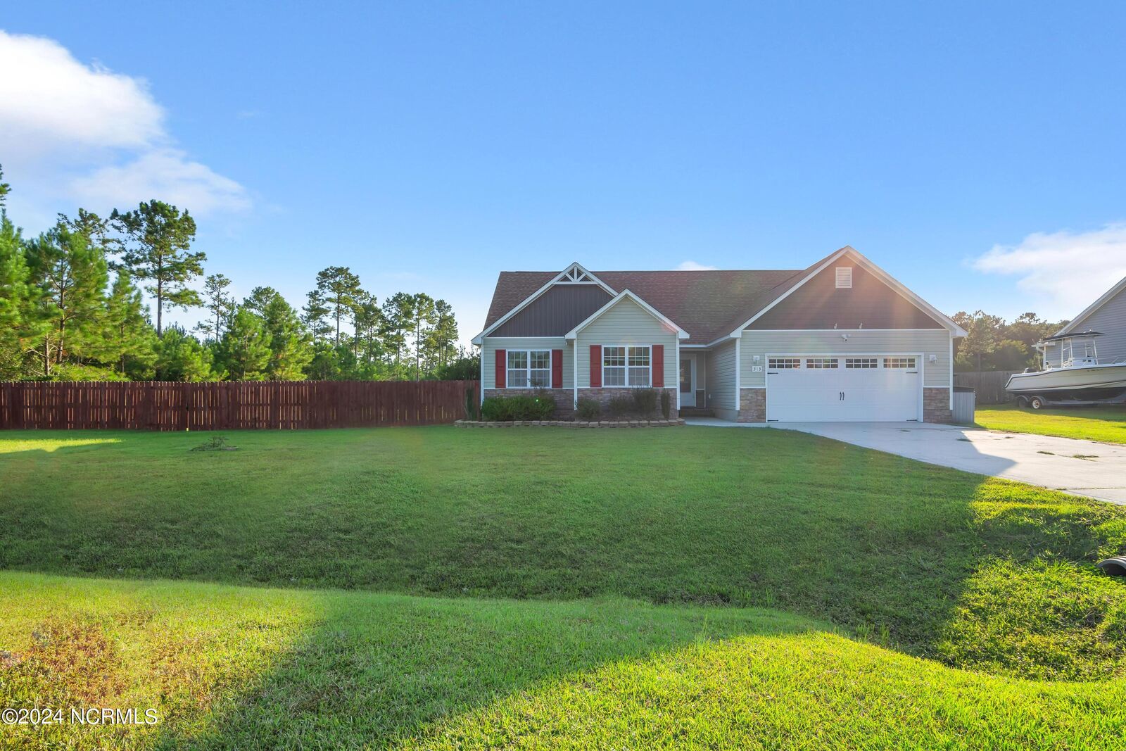 Property Photo:  313 Basil Court  NC 28539 