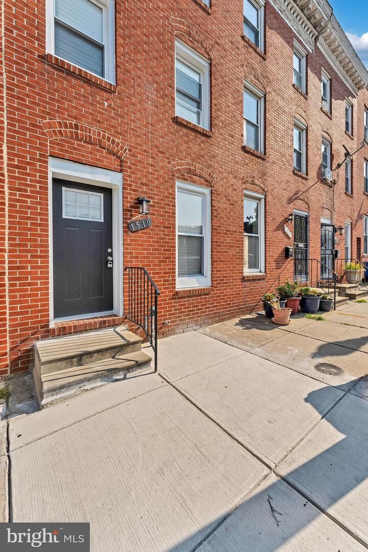 Property Photo: 1510 E Madison Street MD 21205