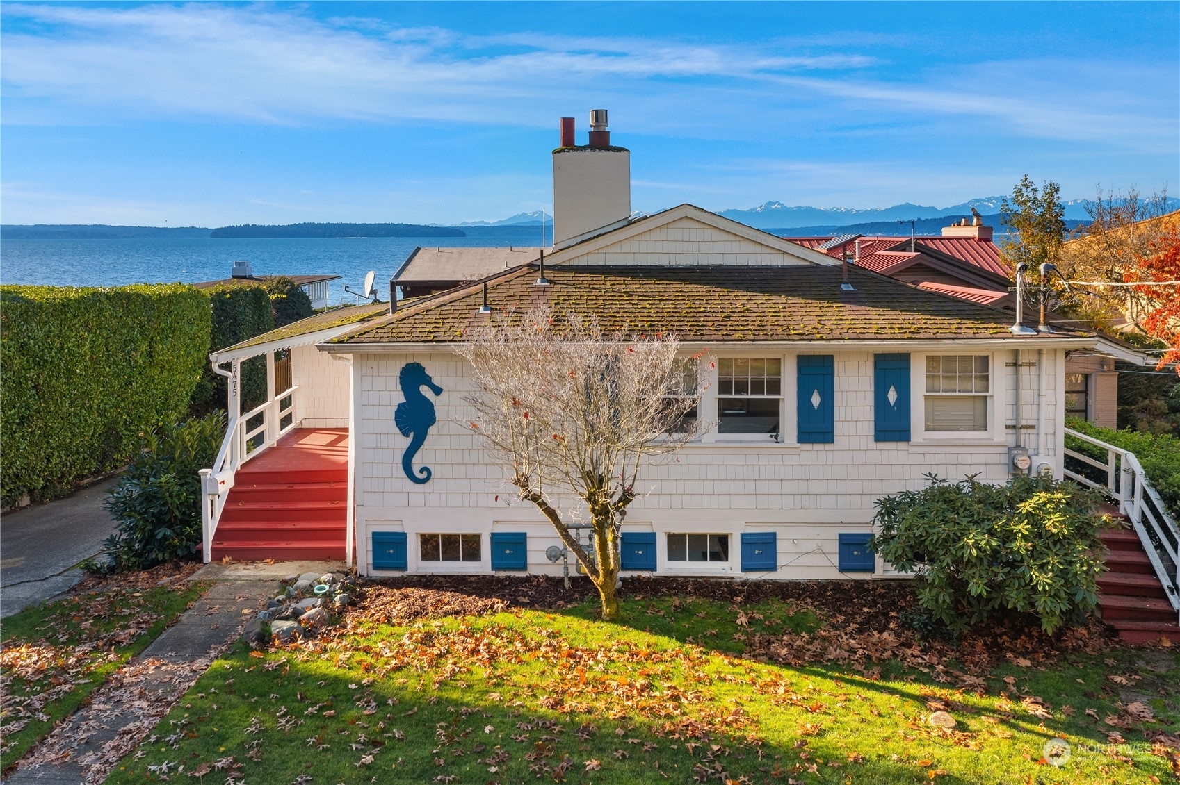 Property Photo:  5475 Beach Drive SW  WA 98136 