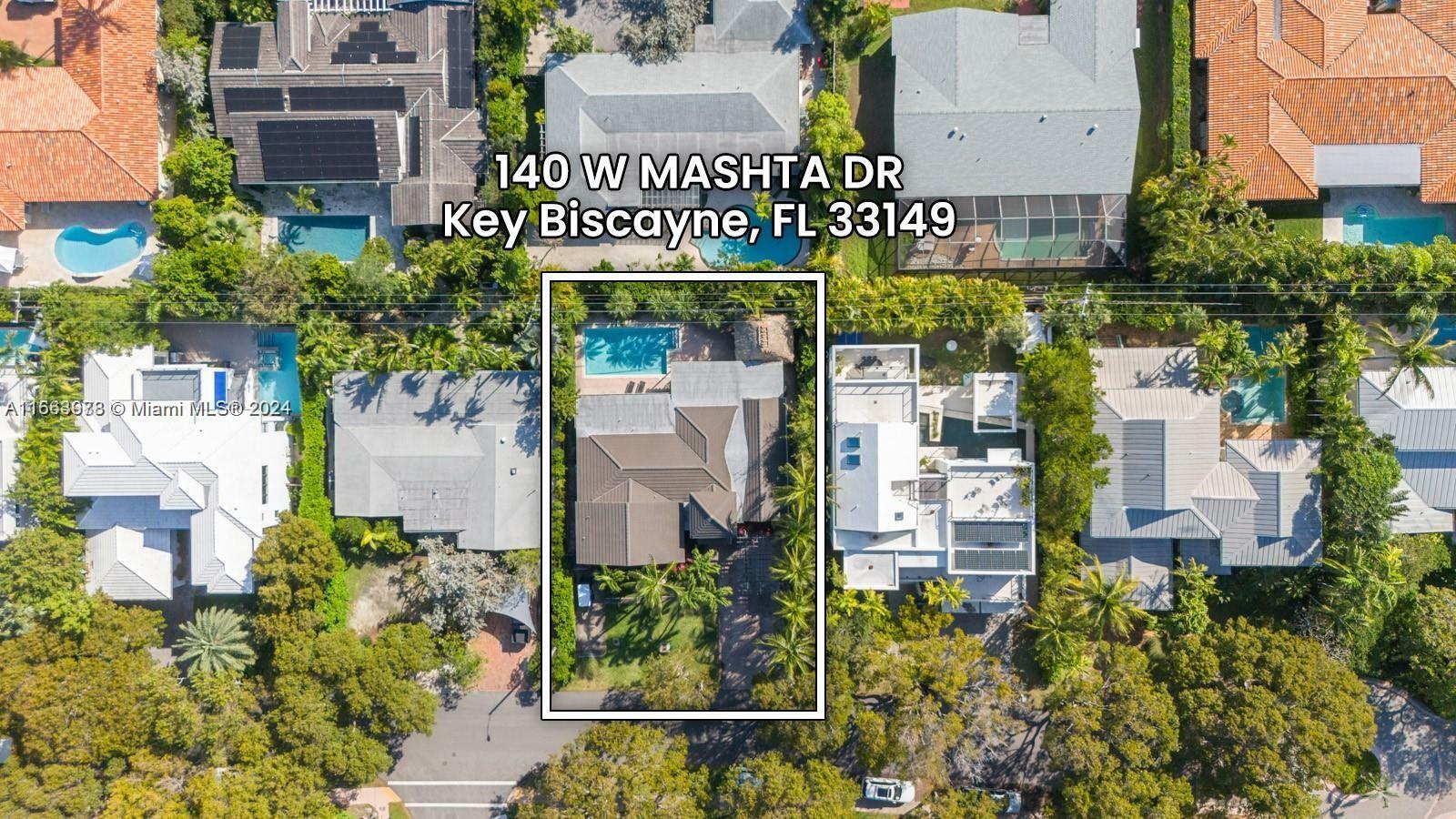 Property Photo: 140 W Mashta Dr FL 33149