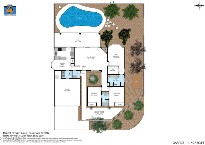 Property Photo:  10203 N 54th Lane  AZ 85302 