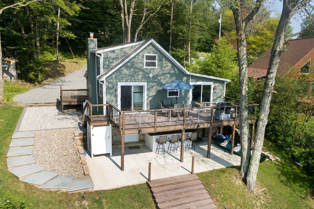 Property Photo:  9 W Laurel Lake Road  NY 13754 