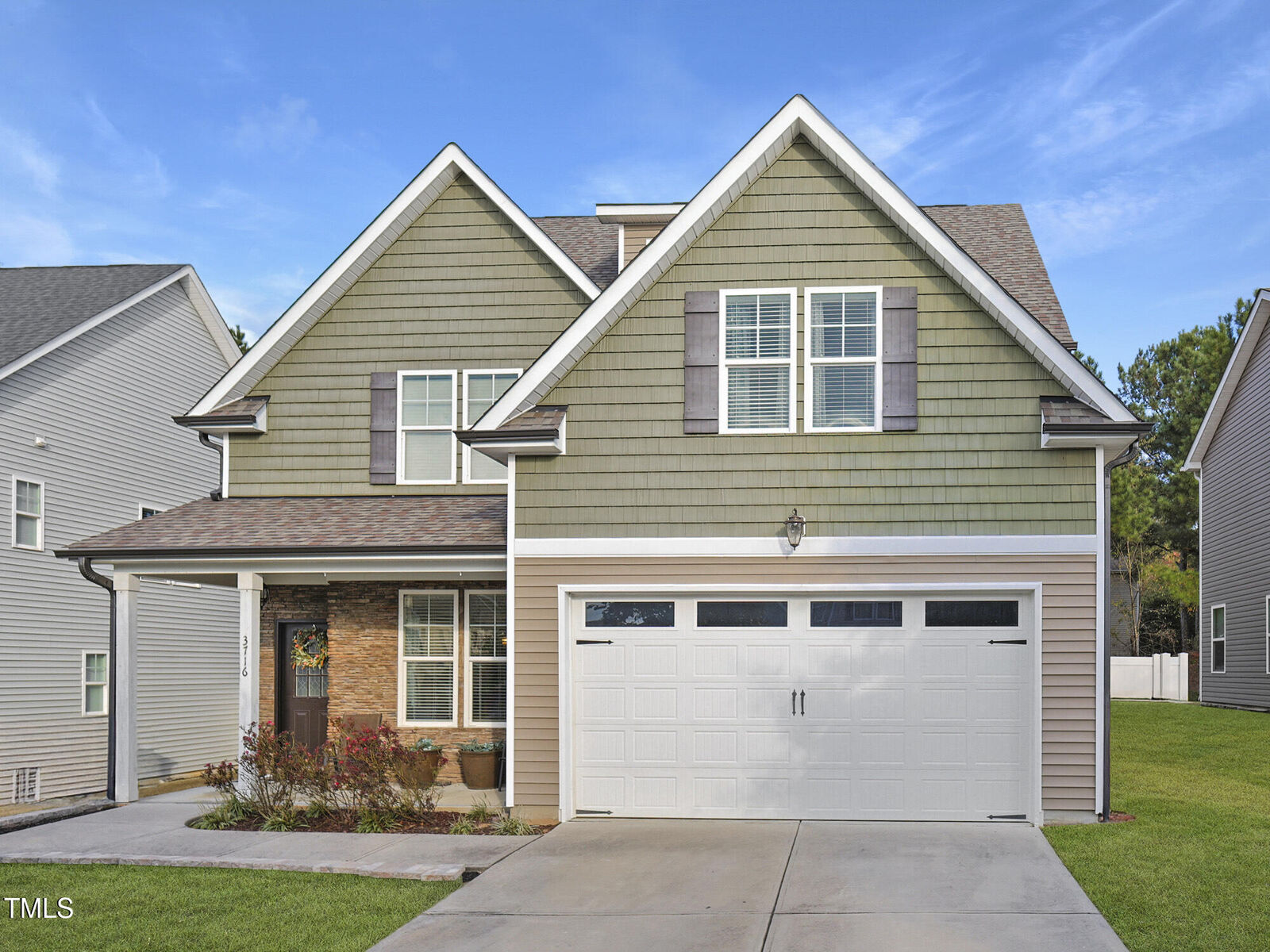 Property Photo:  3716 Massey Ridge Court  NC 27616