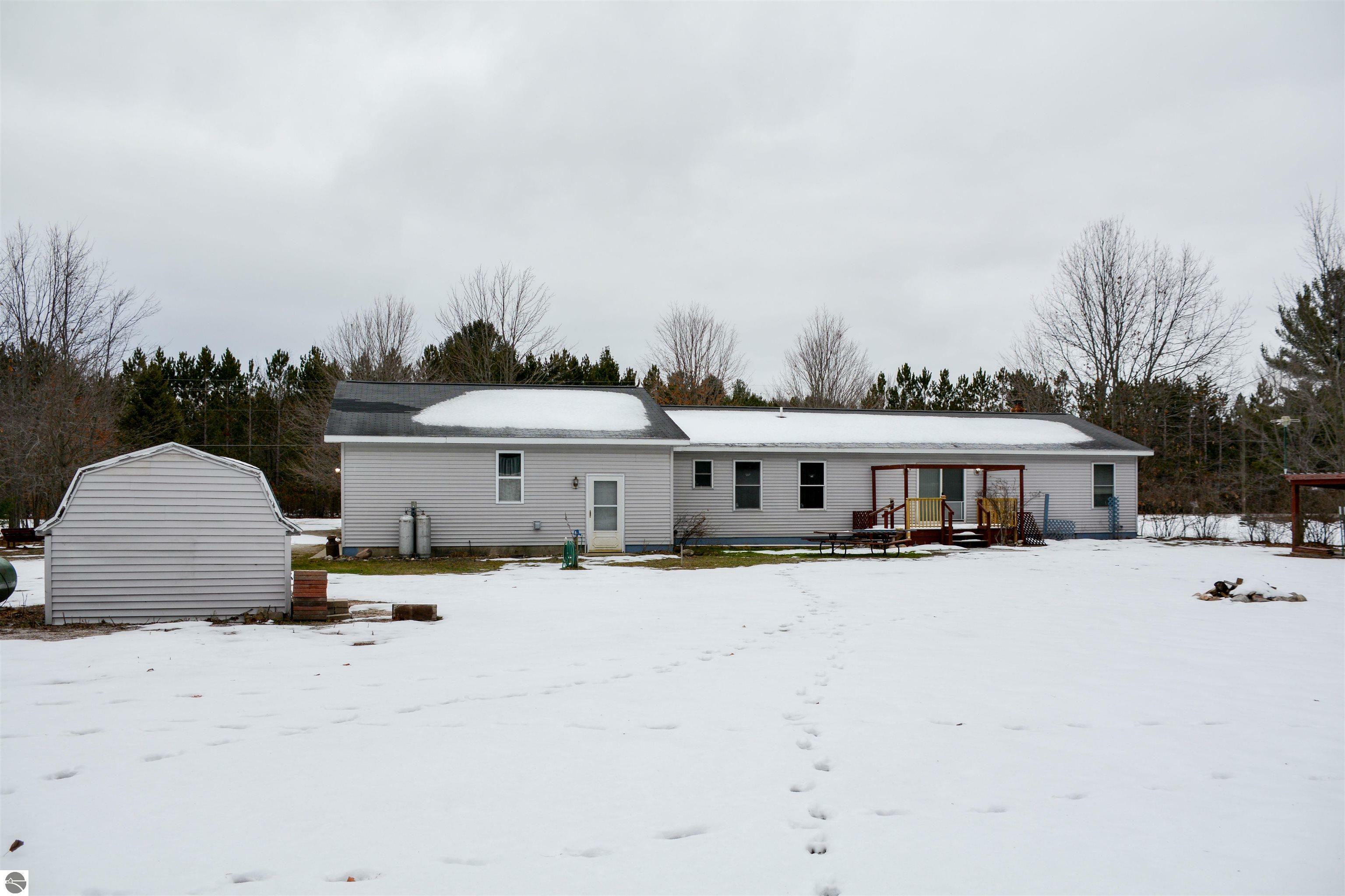 Property Photo:  4809 W Blair Townhall Road  MI 49685 