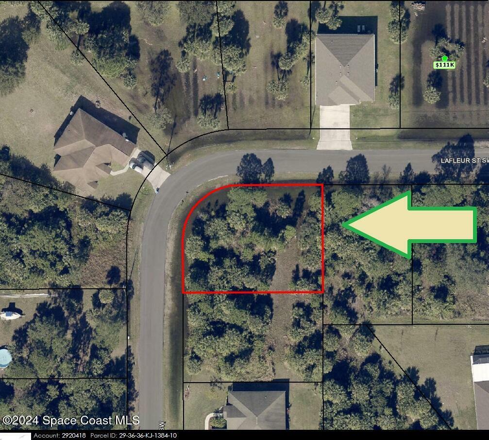 Property Photo:  2917 Corner Lot On Fowler Avenue SW  FL 32908 