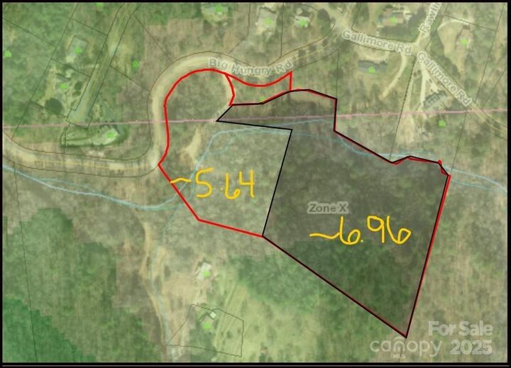Property Photo: 5.64 Acres Big Hungry Road NC 28731