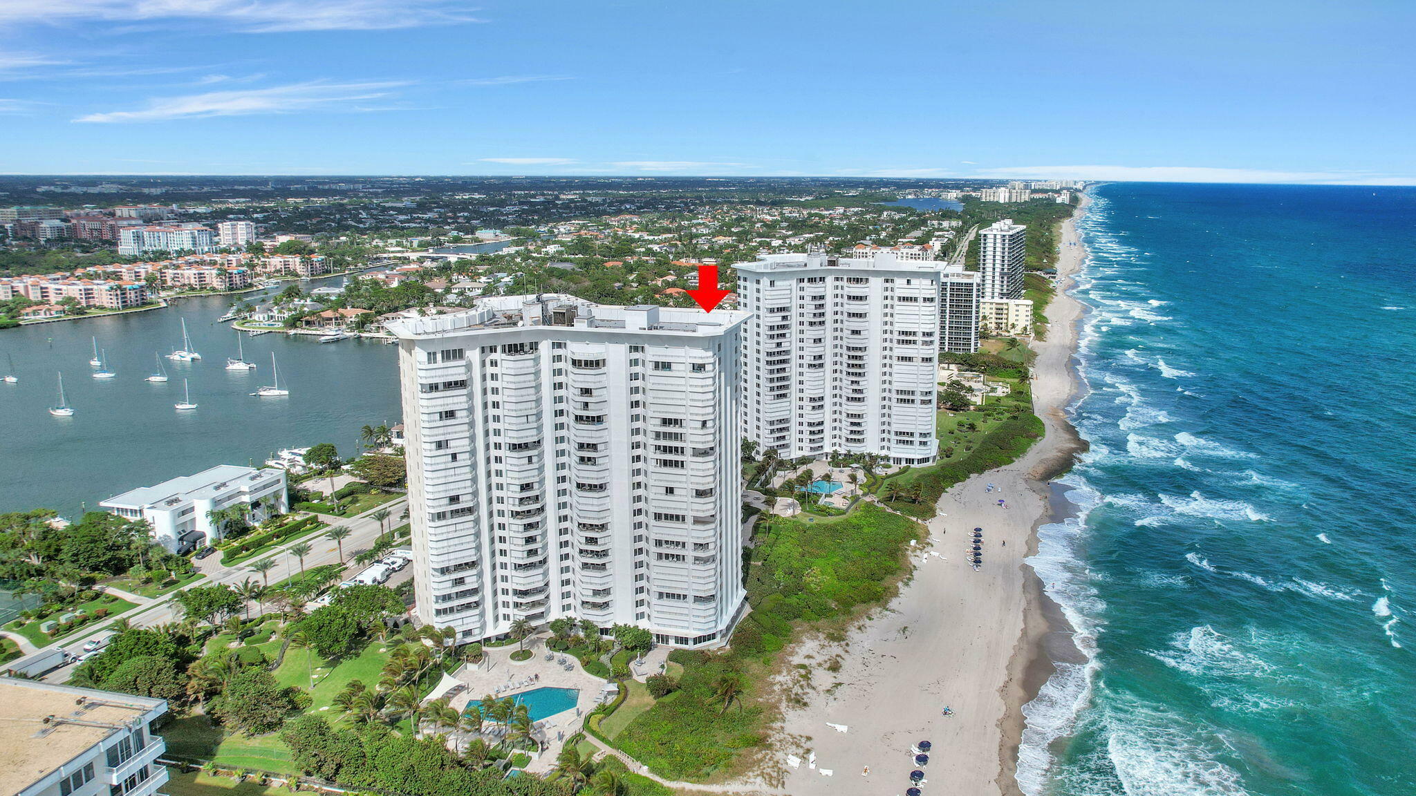 Property Photo:  550 S Ocean Boulevard 2001  FL 33432 