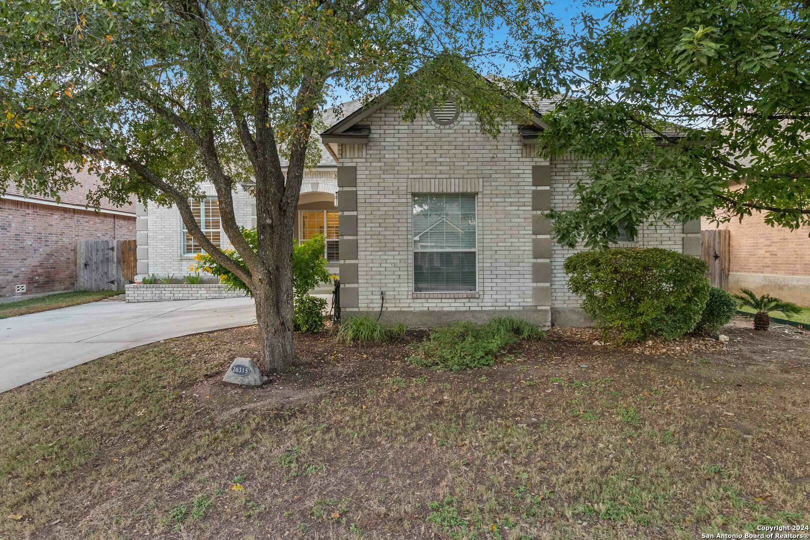 Property Photo:  26315 Tuscan Mdw  TX 78261 