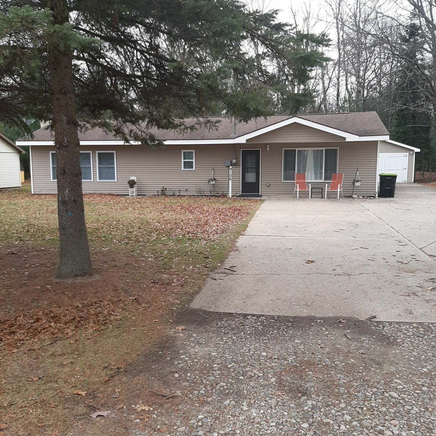 Property Photo:  9106 Manistee Road  MI 48656 9687 