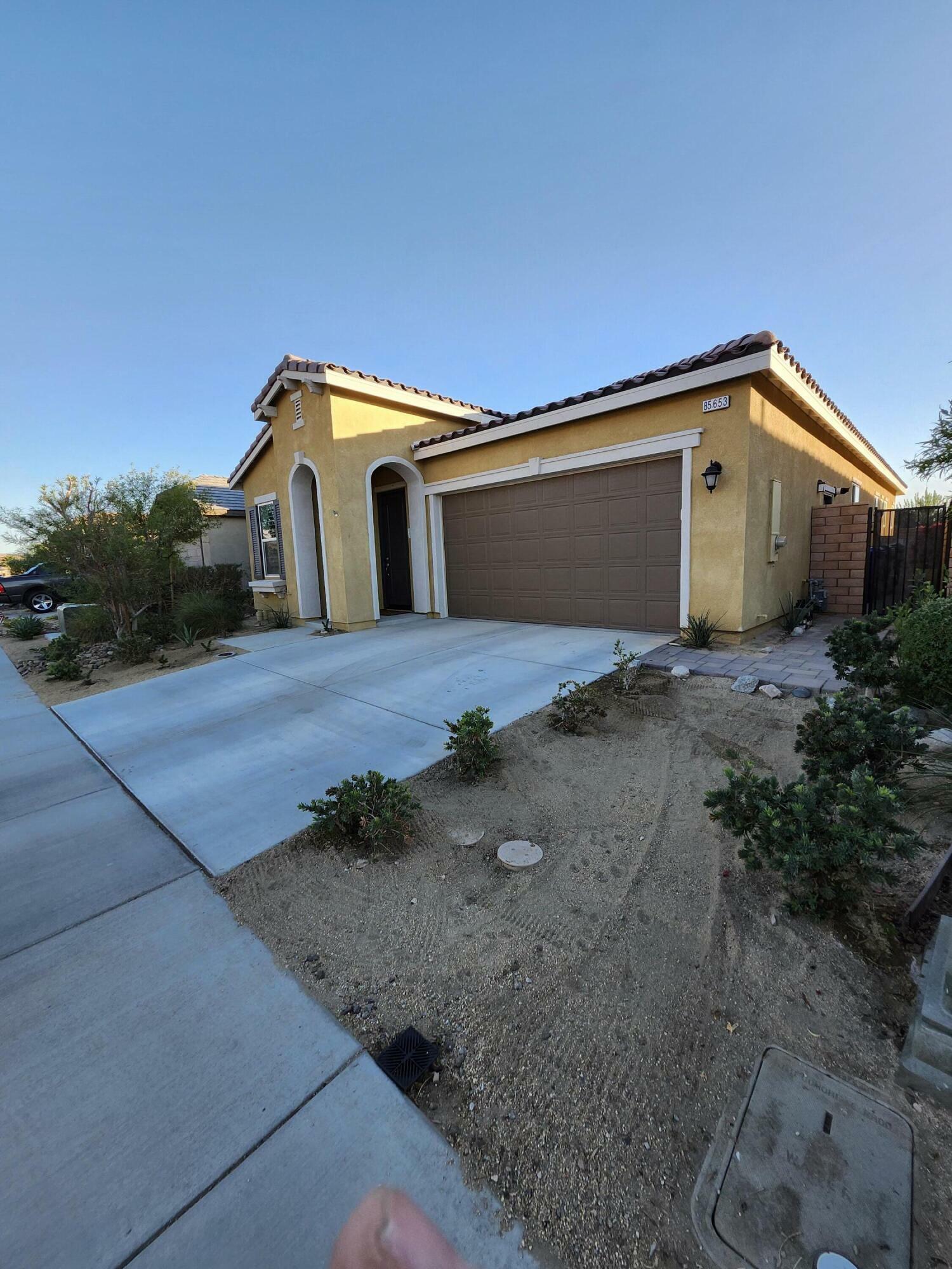 Property Photo:  85653 Adria Drive  CA 92203 