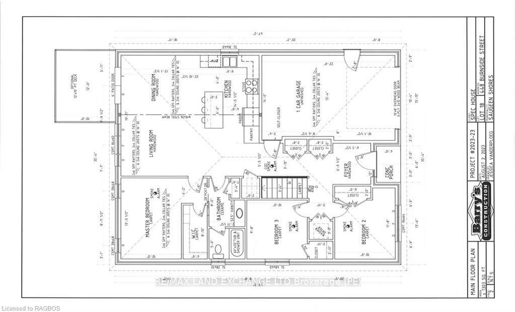 Property Photo: 448 Burnside Street ON N0H 2C3