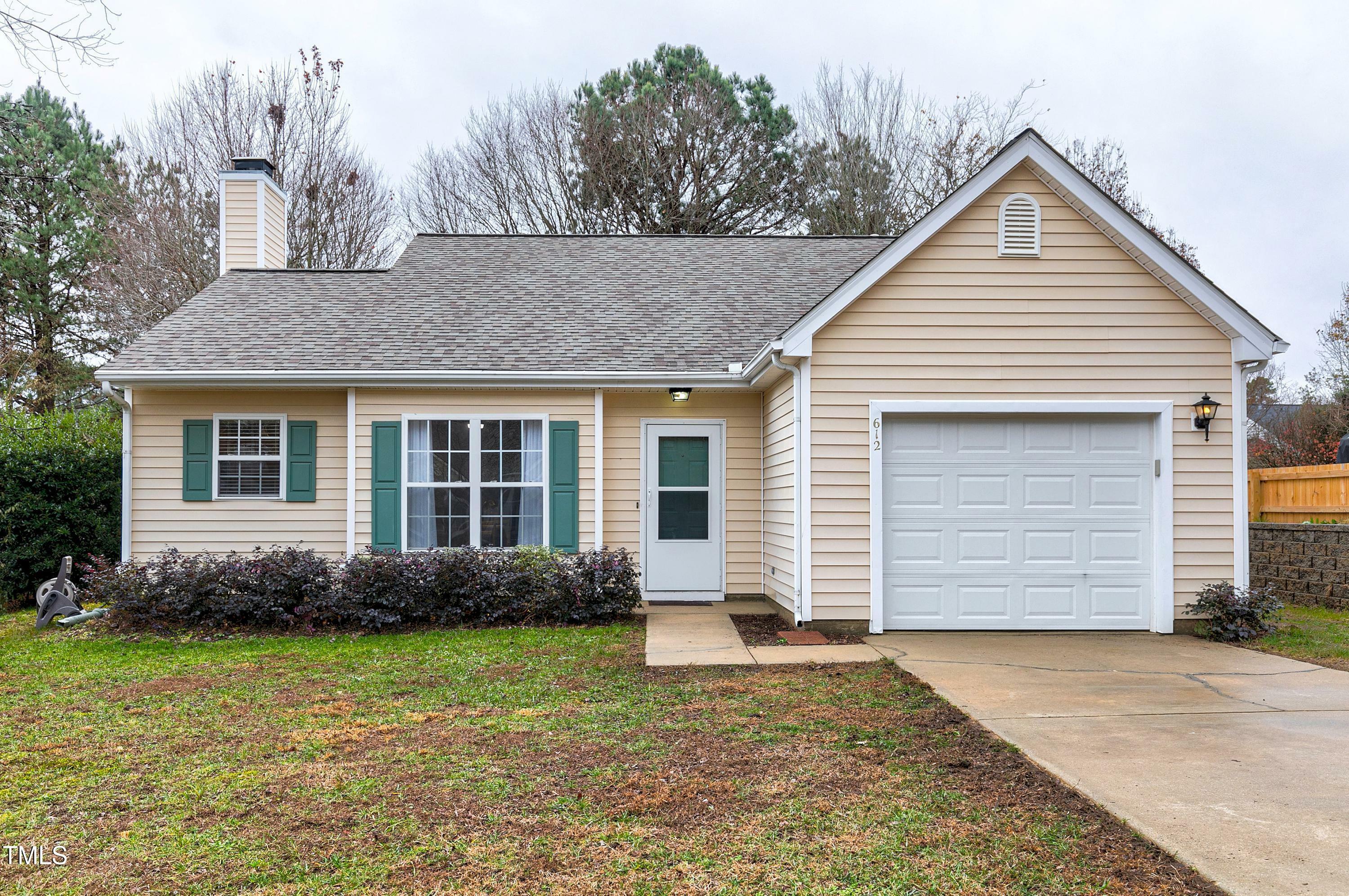 Property Photo:  612 Kinship Lane  NC 27502 