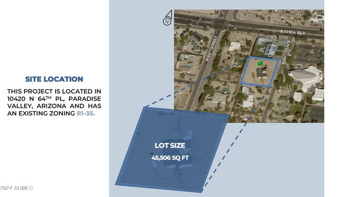 Property Photo: 10420 N 64th Place AZ 85253